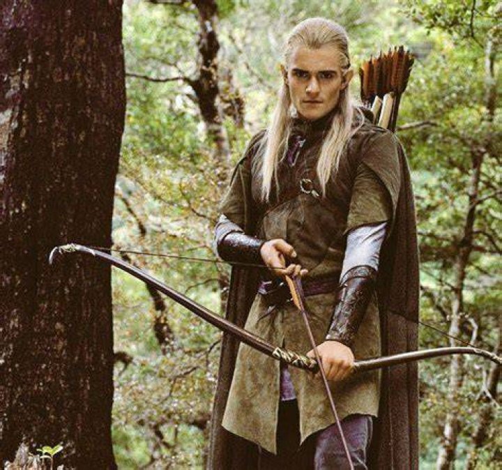 Orlando Bloom as Legolas Greenleaf Elf Eyes in Lord of the Rings