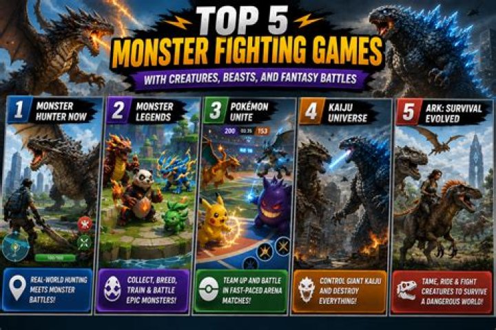 Outrider fighting a huge monster