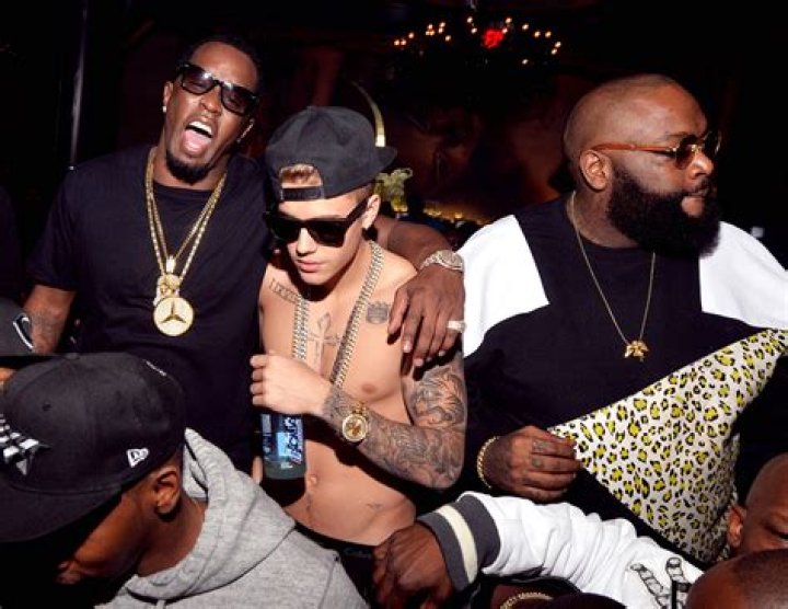 P. Diddy and Rick Image 6 from Justin Bieber and All of His Rapper