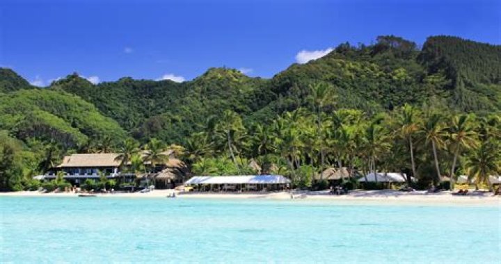 Pacific Resort Rarotonga's deceptively large swimming pool is there if you get bored of the perfection of Muri Beach lagoon. Photo / Tim Roxborogh