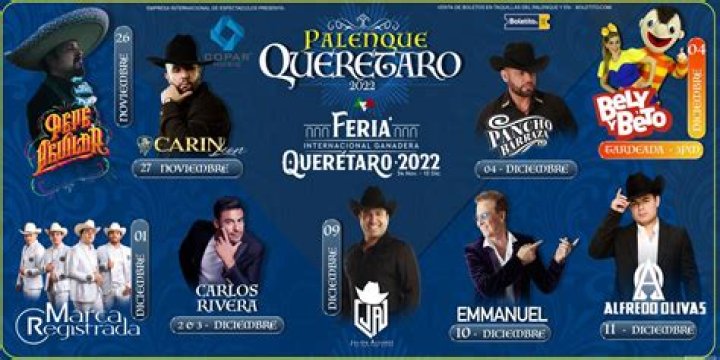 Palenque Feria Quer&eacute;taro 2022 Feria Quer&eacute;taro 2022