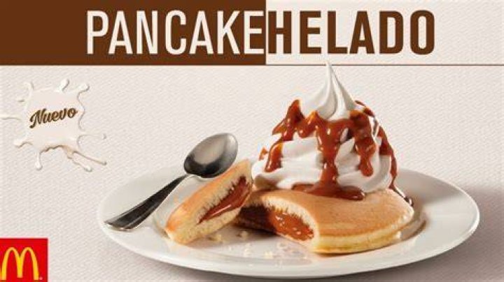 Pancake Helado. Photo / McDonald's Uruguay