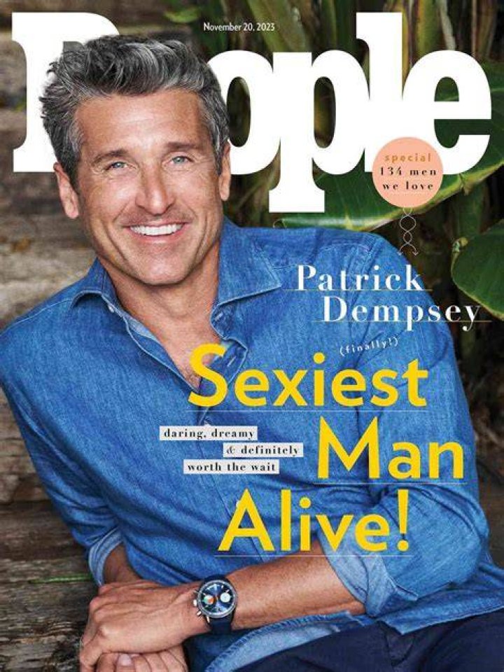 Patrick Dempsey as Derek in Grey's Anatomy