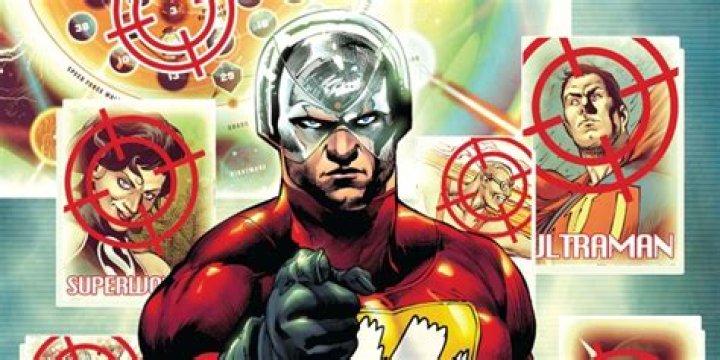 Peacemaker points at the reader in DC Comics.