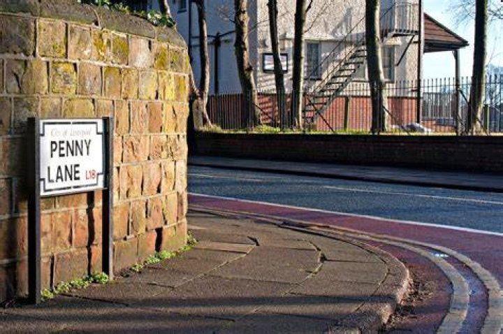 Penny Lane Stroll Down the Street Immortalized by the Fab Four Go