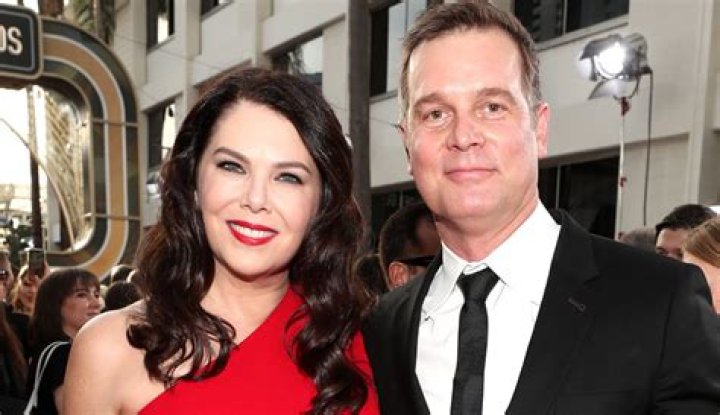 Peter Krause and wife Peter Krause and wife