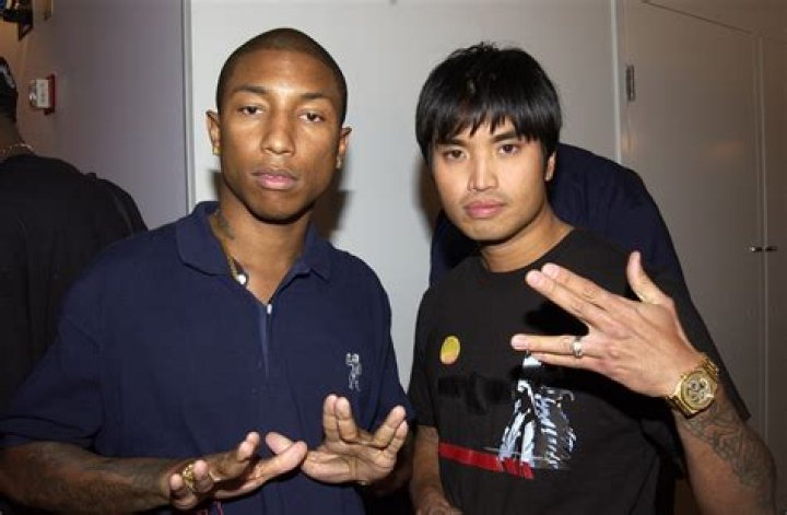Pharrell Williams and Chad Hugo of The Neptunes