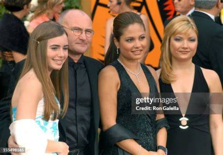 Phil Collins, daughter Joely and ex-wife Orianne during The 76th Annual Academy Awards at The Kodak Theater in Hollywood, California. Phil Collins, daughter Joely and ex-wife Orianne during The 76th Annual Academy Awards at The Kodak Theater in Hollywood, California.