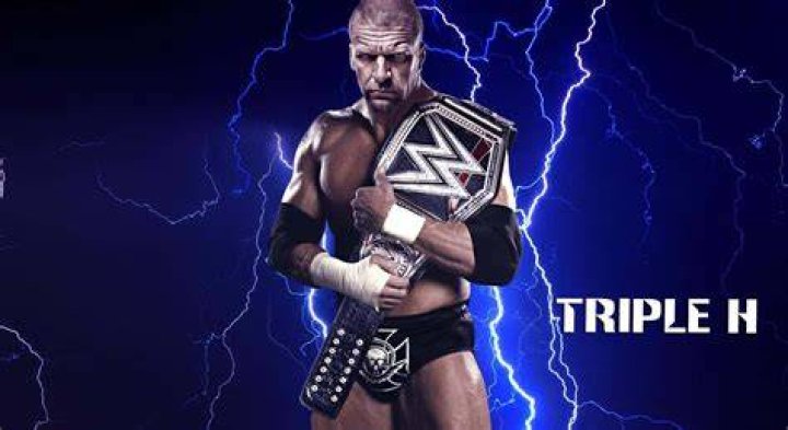 Pictures of Triple H over the years