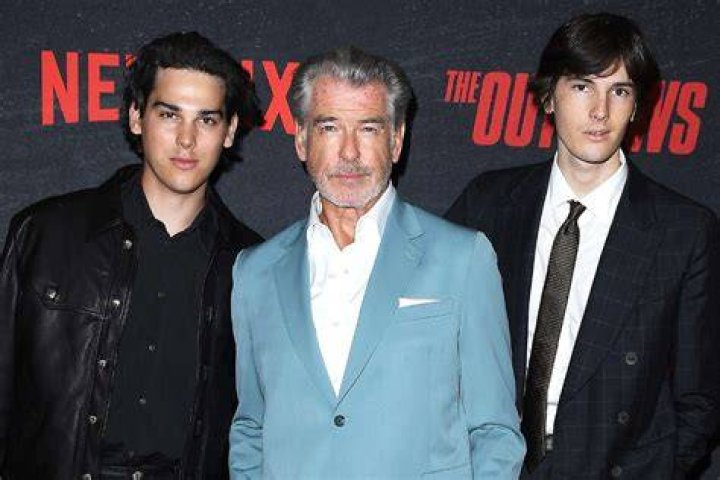 Pierce Brosnan & His Handsome Sons Enjoy Boys' Night Out
