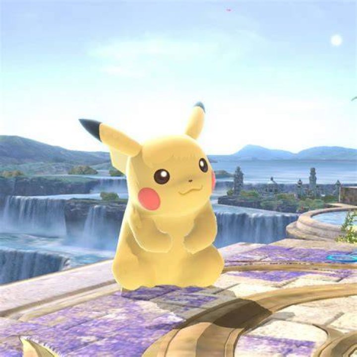 Pikachu in Smash Bros