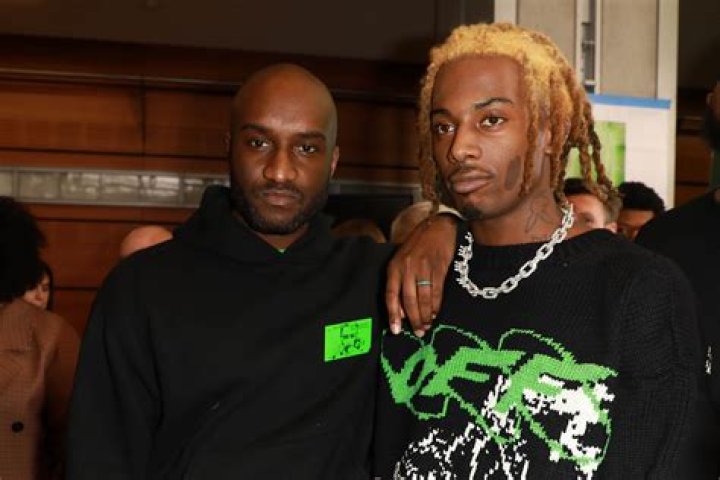 Playboi Carti Debuts Blond Hair right through OffWhite fashion display