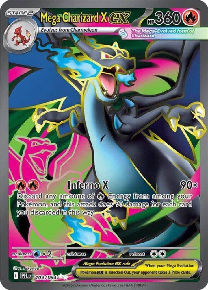 Pokemon Mega Charizard X 1