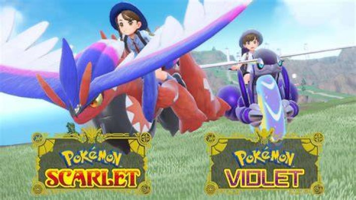 Pokemon Scarlet and Violet Game Poster