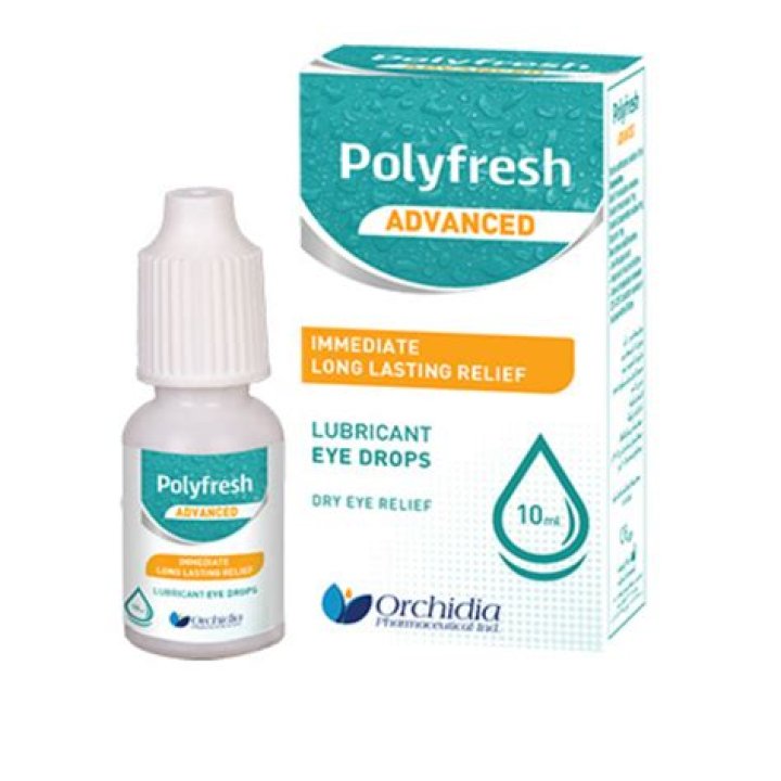 نشرة قطرة بولي فريش POLYFRESH لعلاج جفاف العين