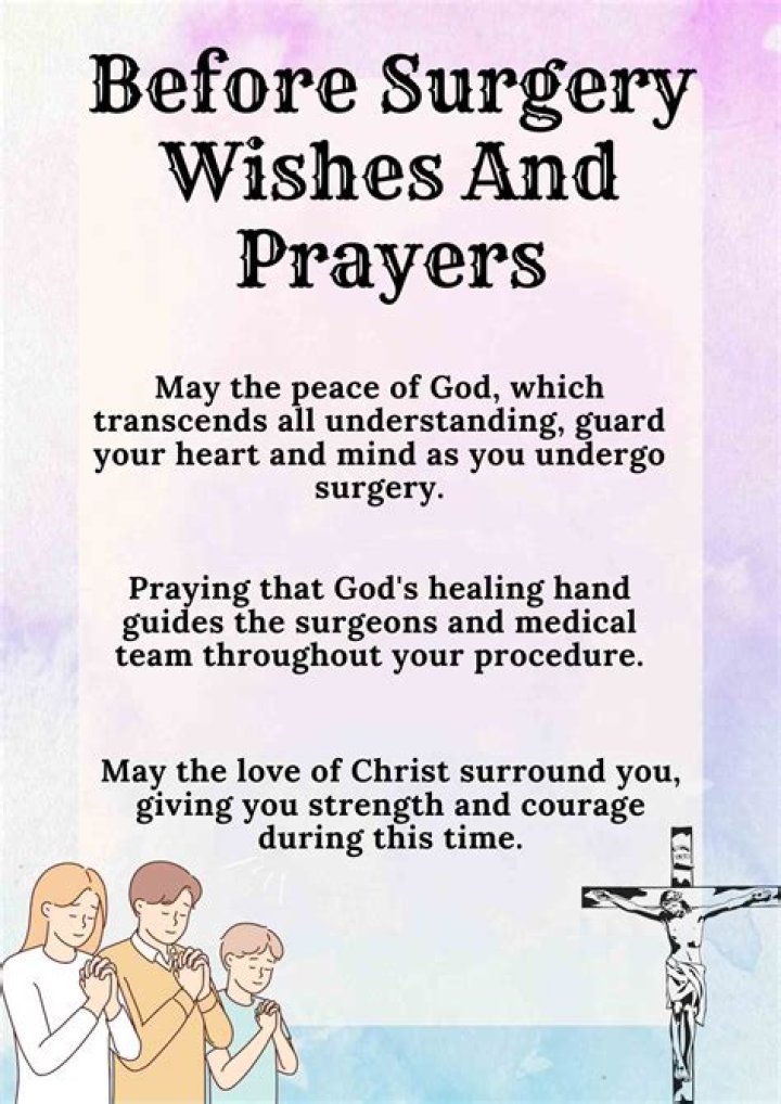 Prayer for Surgery to Go Well and the Surgeons that Perform the Surgery