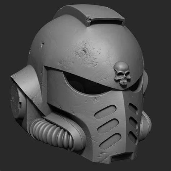 Primaris Space Marine Helmet Stl 3D Model Etsy Hong Kong