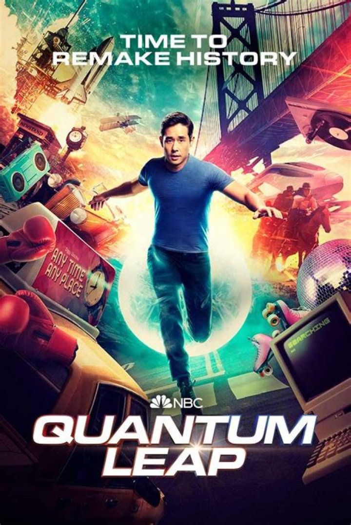 Quantum Leap key art with Scott Bakula and Dean Stockwell