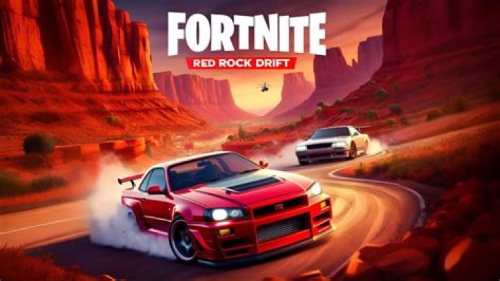 RED ROCK DRIFT 245931635171 by zwarr Fortnite Creative Map Code