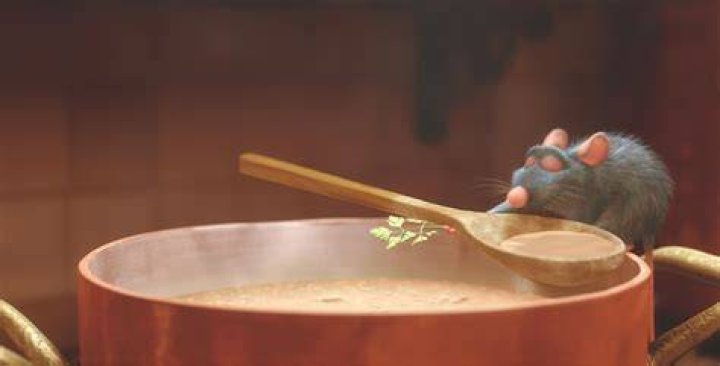 Remy cooking in Ratatouille