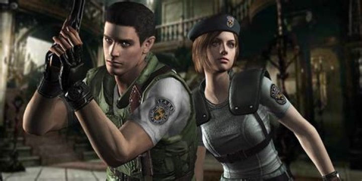 Resident Evil 2002 remake Chris Redfield Jill Valentine
