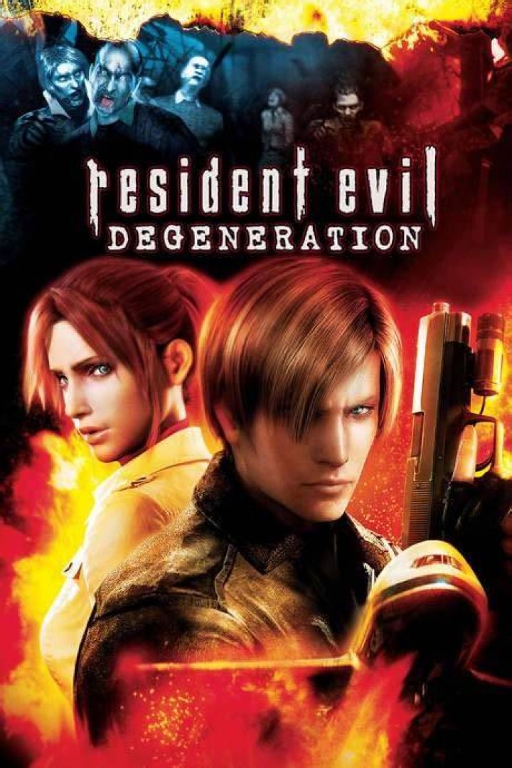 Resident Evil: Degeneration animated movie characters
