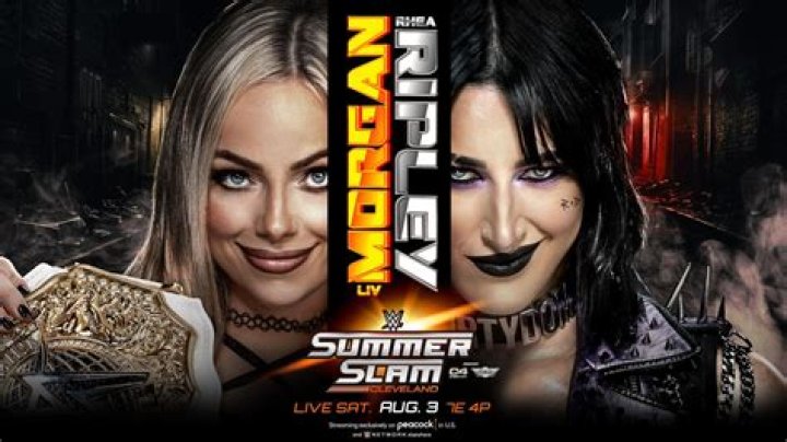 Rhea Ripley v Liv Morgan SmackDown March 3, 2023 Cropped