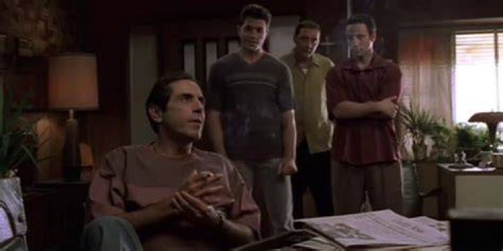 Richie makes fun of Christopher's nose in The Sopranos