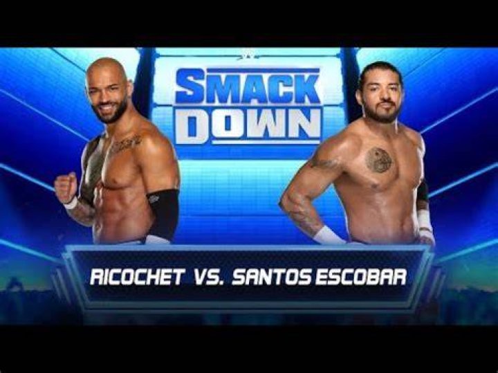 Ricochet vs Santos Escobar WWE SmackDown