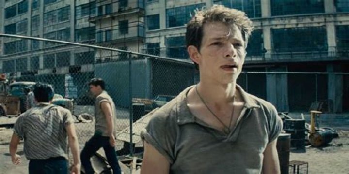 Riff telling off Tony in West Side Story.