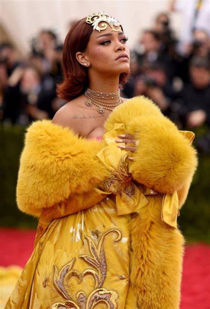 Rihanna at the 2015 Met Gala, in a gown by Chinese designer Guo Pei. Picture / Getty