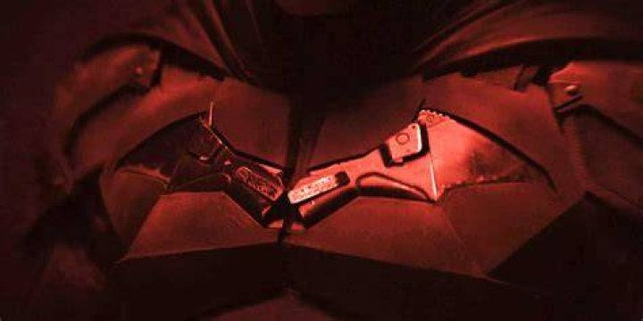 Robert Pattinson Batman Batsuit Symbol