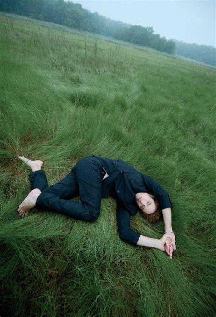Robert Pattinson lying down in Mickey 17