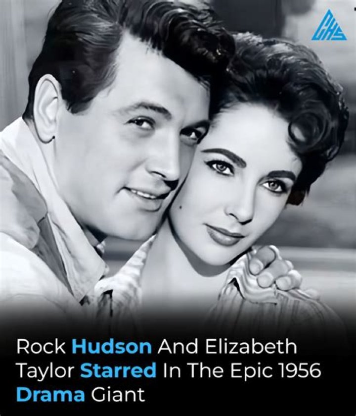 Rock Hudson and Elizabeth Taylor in Giant