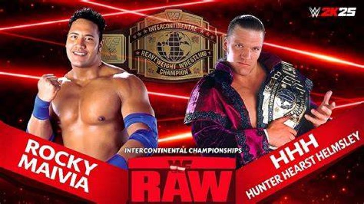 Rocky Maivia vs HHH