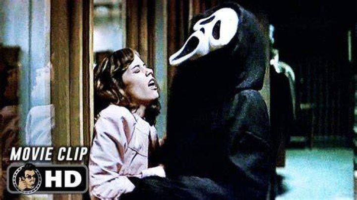 Roman revealing himself as Ghostface in Scream 3