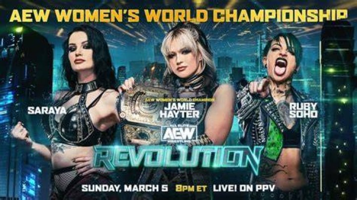 Ruby Soho and Saraya AEW