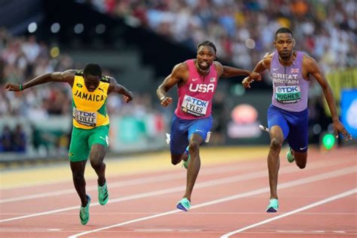Running in the Success Shoes as Jesse Palmer, ‘Uncrowned King of Track’ Noah
Lyles Bags $140K Achievement at World Athletics Championship