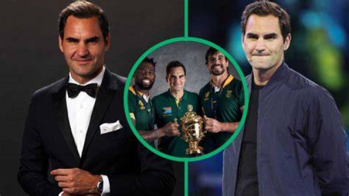RWC: Springbok Fans Are Fuming Over Former Tennis Player Roger Federer Holding the All Blacks Jersey