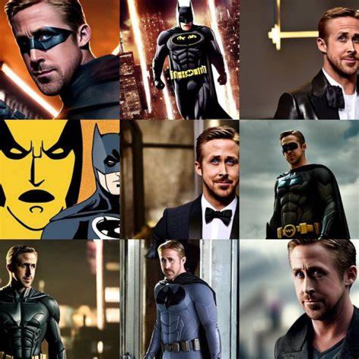 Ryan Gosling as Batman in Batman