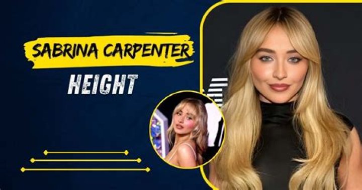 Sabrina Carpenter Height And Weight: Everything You Need To Know