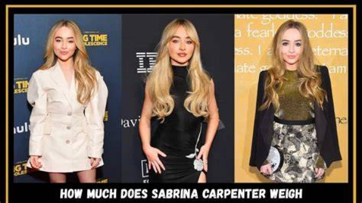 Sabrina Carpenter Weight: Understanding Her Fitness Journey And Lifestyle