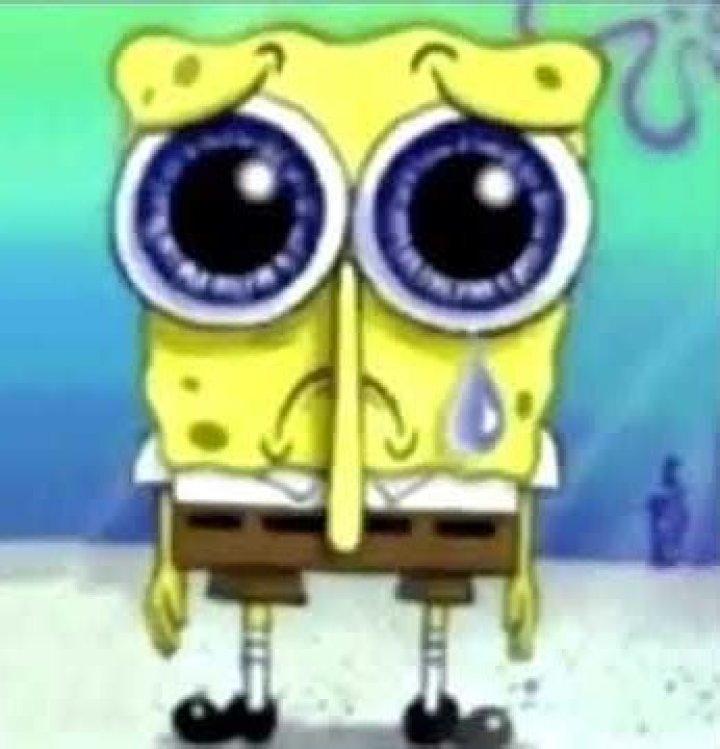 Sad Spongebob Meme Template