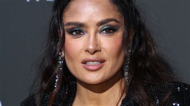 Salma Hayek Poses Topless, Says She's Never Had Botox