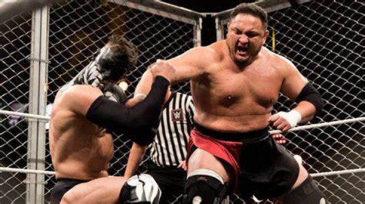 Samoa Joe and Finn Balor win the Dusty Cup.