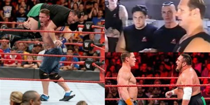 Samoa Joe and John Cena in Ultimate Pro Wrestling