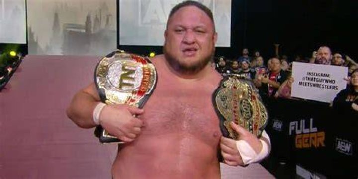 Samoa Joe Dethrones Wardlow As TNT Champion At AEW Full Gear