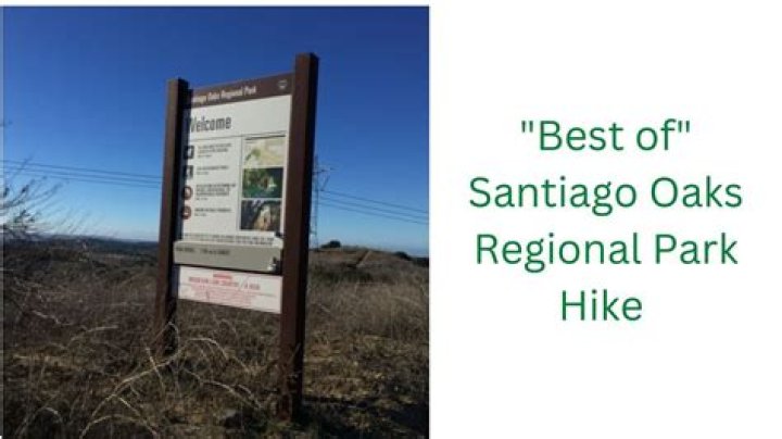 Santiago Oaks Regional Park YouTube