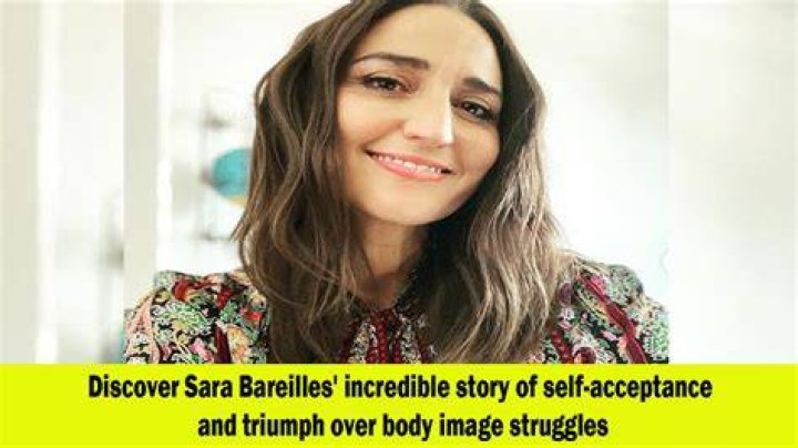 Sara Bareilles Opens Up About Body Image Insecurities Before Tony Awards