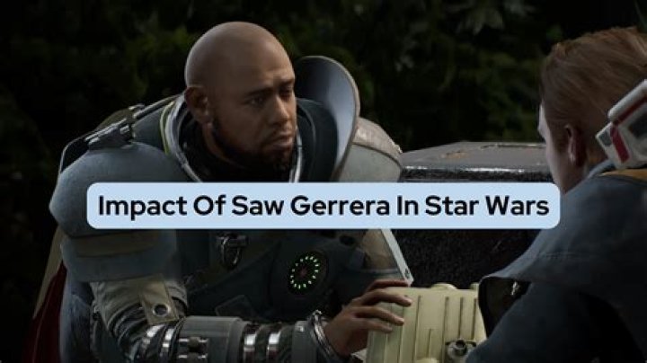 Saw Gerrera in Star Wars The Clone Wars